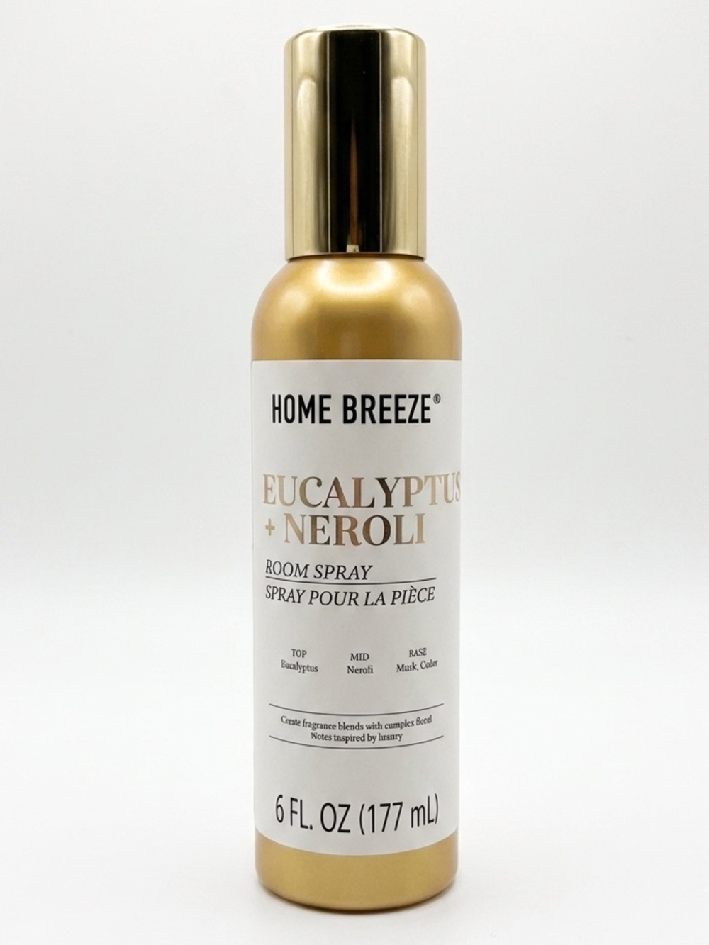 Home Breeze Eucalyptus + Neroli Room Spray Empty